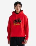 Roots Lunar New Year Kanga Hoodie - RACING RED
