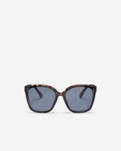 Roots Plastic Oversized Square Tortoise - BROWN