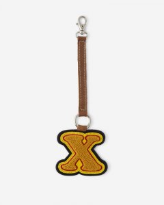 Roots Chenille Letter Charm - X