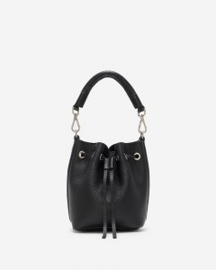 Roots Mini Bucket Bag 2.0 Cervino - BLACK