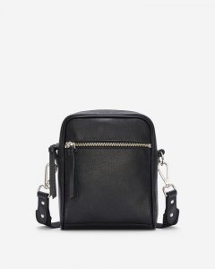 Roots Essential Crossbody Cervino - BLACK