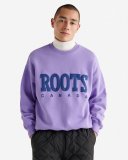 Roots Retro Crew - PAISLEY PURPLE