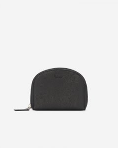 Roots Half Moon Wallet Prince - BLACK