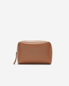 Roots Blake Travel Pouch Cervino - TAN/POWDER PINK