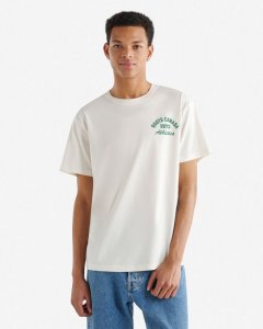 Roots Mens 1973 Athletics T-Shirt - EGRET