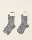 Roots Adult Roots Warm Cabin Pop Sock 2 Pack - NAVY MIX