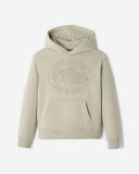 Roots Womens Heritage Beaver Hoodie - ABBEY STONE