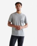 Roots Mens Roots Park Pocket T-Shirt - GREY MIX