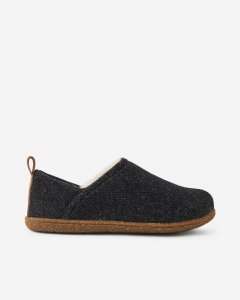 Roots Womens Slip-on Shoe - BLACK PEPPER