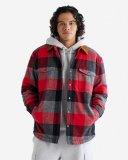 Roots Park Sherpa Lined Jacket - CABIN RED