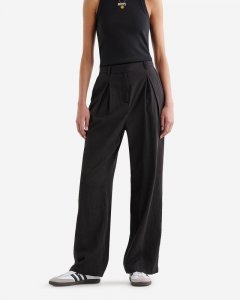 Roots Linen Trouser - PHANTOM GREY