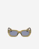 Roots Plastic Slim Cat-Eye Frosted - GREEN