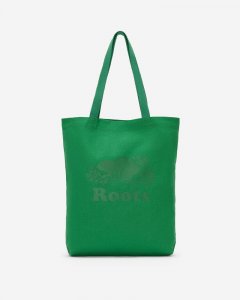 Roots Cooper Tote - KELLY GREEN
