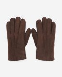Roots Mens Shearling Glove - CHOCOLATE