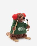Roots Nordic Ski Beaver Stuffie - VARSITY GREEN