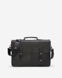 Roots The Original Briefcase Cervino - BLACK