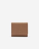 Roots Small Card Wallet Cloud - TANNERY BROWN