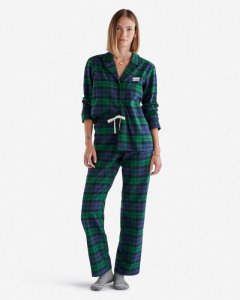 Roots Womens Inglenook Pajama Set - BLACK WATCH