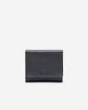 Roots Small Card Wallet Cloud - BLACK