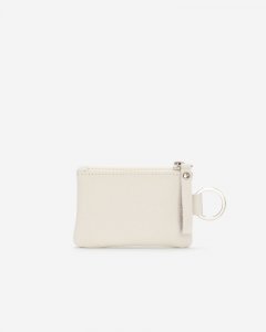 Roots Top Zip Pouch Cervino - IVORY