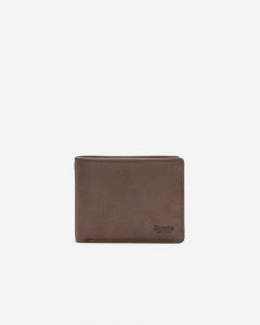 Roots Slimfold Sideflap Tribe - CHOCOLATE