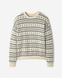 Roots Beaver Canoe Re-Issue Sweater - SEEDPEARL CREAM