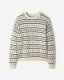 Roots Beaver Canoe Re-Issue Sweater - SEEDPEARL CREAM