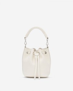 Roots Mini Bucket Bag 2.0 Cervino - IVORY/CAMEL