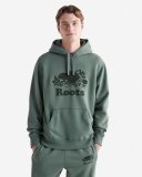 Roots Organic Original Kanga Hoodie - WREATH GREEN