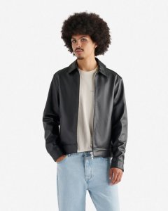 Roots Coaches Jacket Nappa - BLACK