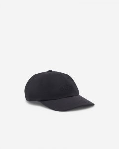 Roots Nylon Baseball Cap - BLACK