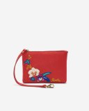 Roots Lunar New Year Pouch Cervino - RACING RED