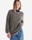 Roots Cabin Shaker Crew Sweater - GREY OAT MIX