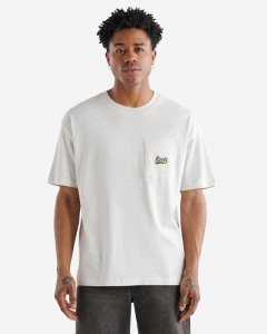 Roots Mens Roots Relaxed Pocket T-Shirt - WHITE MIX
