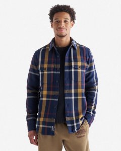 Roots Cypress Twill Shirt - NAVY BLAZER