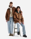 Roots Waxed Cotton Barn Jacket - HARVEST BROWN