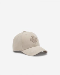 Roots Modern Leaf Baseball Cap - DESERT TAN