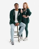 Roots Organic Original Full Zip Hoodie - VARSITY GREEN