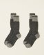Roots Adult Roots Warm Cabin Pop Sock 2 Pack - BLACK MIX Roots Adult Roots Warm Cabin Pop Sock 2 Pack - BLACK MIX