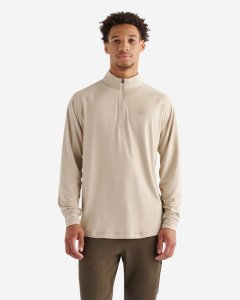 Roots Renew Zip Stein - FOSSIL GREY