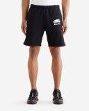 Roots Organic Original Sweatshort 8 Inch - BLACK