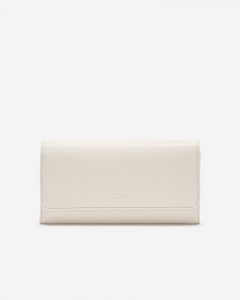 Roots Large Chequebook Clutch Cervino - IVORY