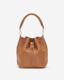 Roots Bucket Bag Cervino - TAN/POWDER PINK