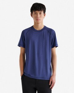 Roots Renew Short Sleeve T-Shirt - BLUE ECLIPSE PEPPER
