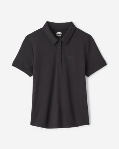 Roots Renew Short Sleeve Polo - BLACK