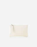 Roots Medium Zip Pouch Cervino - IVORY