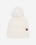 Roots Olivia Cable Toque - COCONUT WHITE