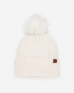 Roots Olivia Cable Toque - COCONUT WHITE