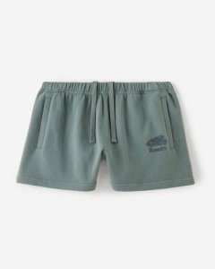 Roots Organic Original Sweatshort 3 Inch - BALSAM GREEN