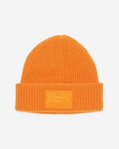 Roots Sporting Goods Wool Toque - PERSIMMON ORANGE